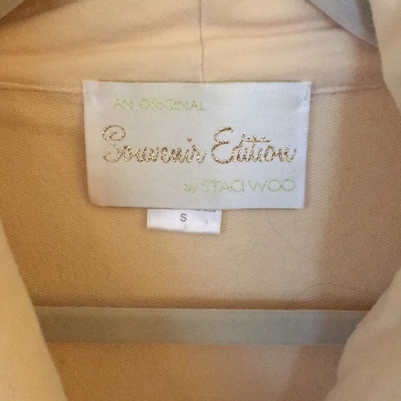 Cute Yellow sweatshirt jacket! - Picture 3 of 7